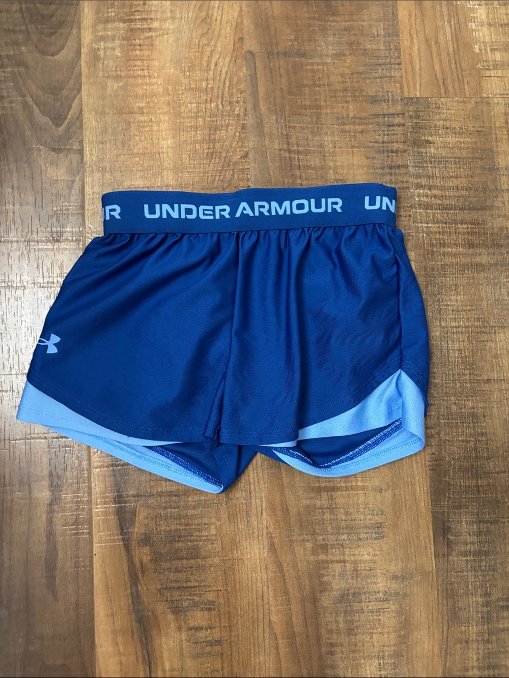 UA Tech™ Play Up
Girls' Shorts under Armor Blue athletic short classic fit